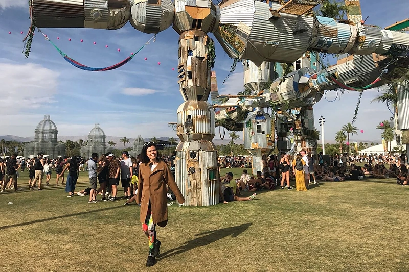Vigita Garbuzaitė, „Coachella“ festivalis