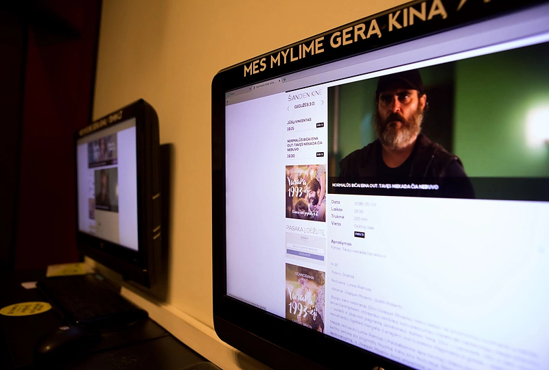 Kino teatre „Pasaka“ vyko vyriško kino seansas