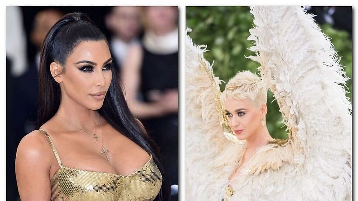 Kim Kardashian ir Katy Perry