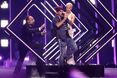 Per britės pasirodymą „Eurovizijoje“ – incidentas: prireikė apsaugos pagalbos