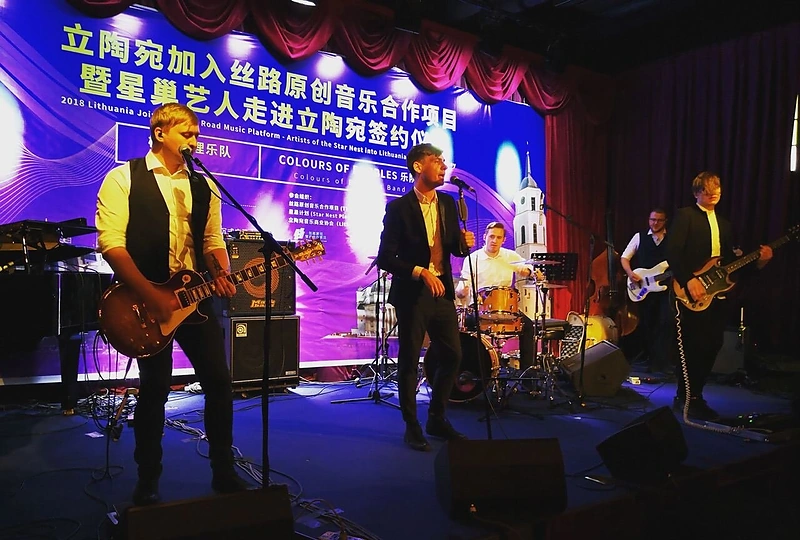 Grupės „Colours of Bubbles“ gastrolės Kinijoje