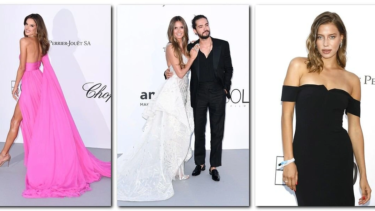Alessandra Ambrosio, Heidi Klum su mylimuoju ir Irina Shayk