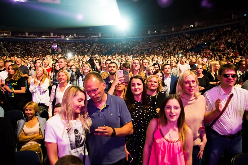 Jameso Blunto koncerto akimirkos