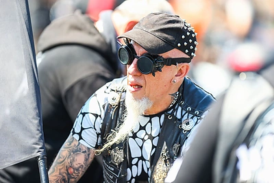Baikerių fiestos Kaune „Bike Show Millennium“ akimirkos
