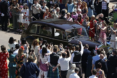 Princo Harry ir Meghan Markle vestuvių akimirkos