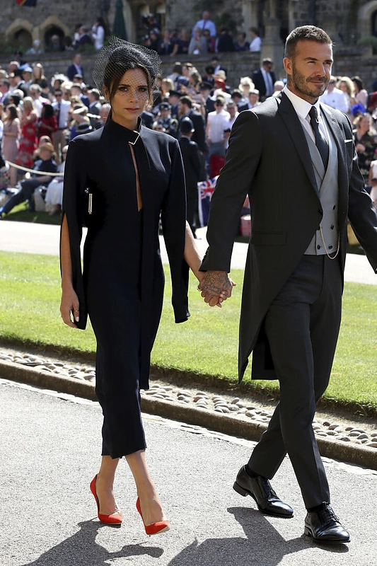 Victoria ir Davidas Beckhamai.