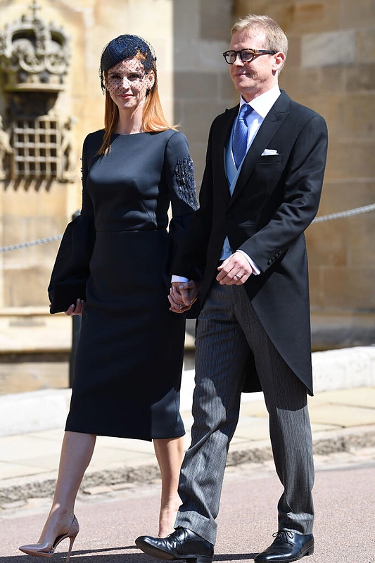 Sarah Rafferty su sutuoktiniu Sanntu Seppala karališkose vestuvėse