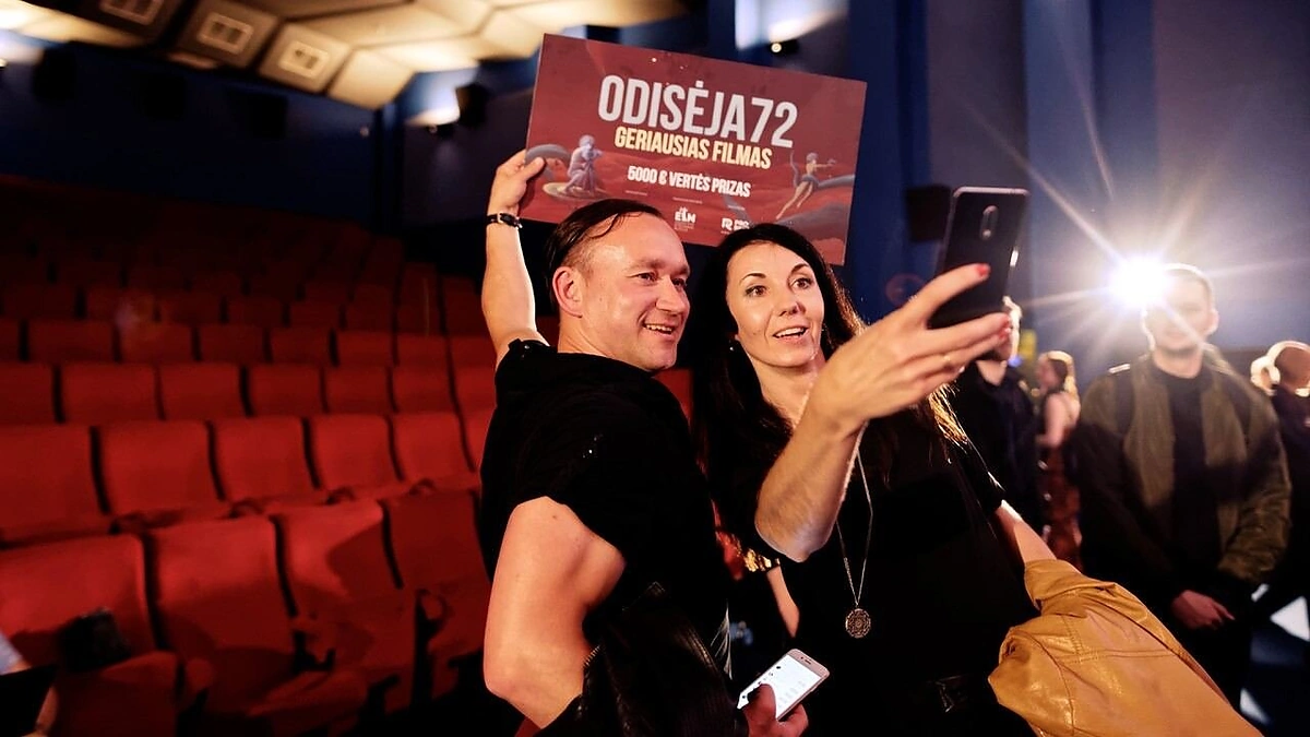 72 valandų filmų kūrimo iššūkio „Odisėja72“ apdovanojimų ceremonijos akimirkos