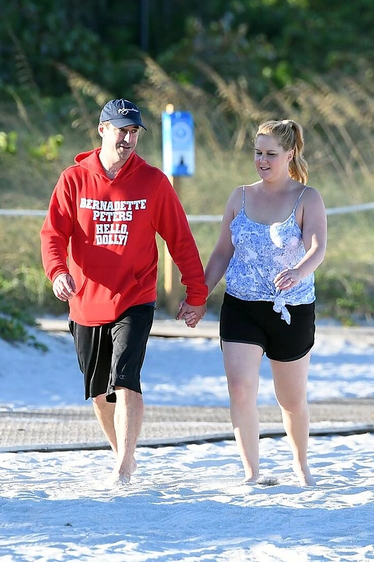 Amy Schumer su vyru Chrisu Fischeriu