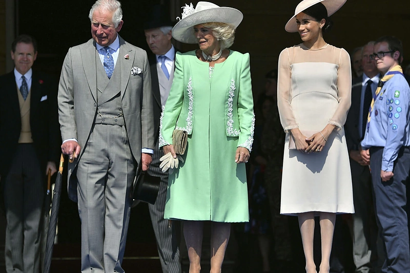 Bekingemo rūmų sode – artėjančio 70-ojo princo Charleso gimtadienio paminėjimo akimirkos