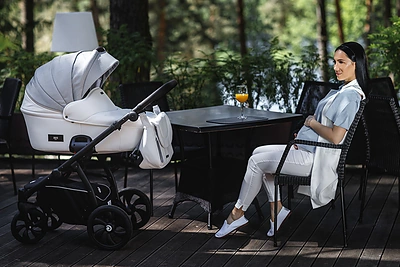 Kūdikio besilaukianti Greta Lebedeva