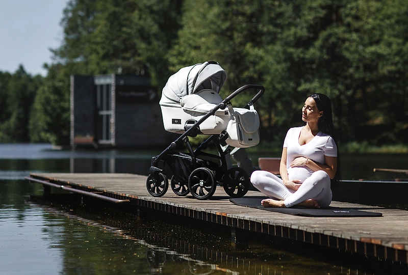 Kūdikio besilaukianti Greta Lebedeva