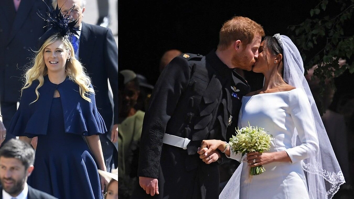 Chelsy Davy ir princas Harry su Meghan