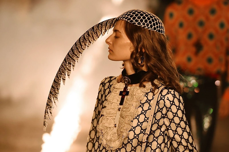 „Gucci“ kolekcijos modelis