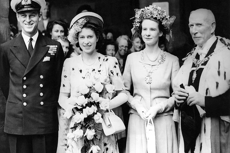 Princas Philipas ir Karalienė Elizabeth II (1947)