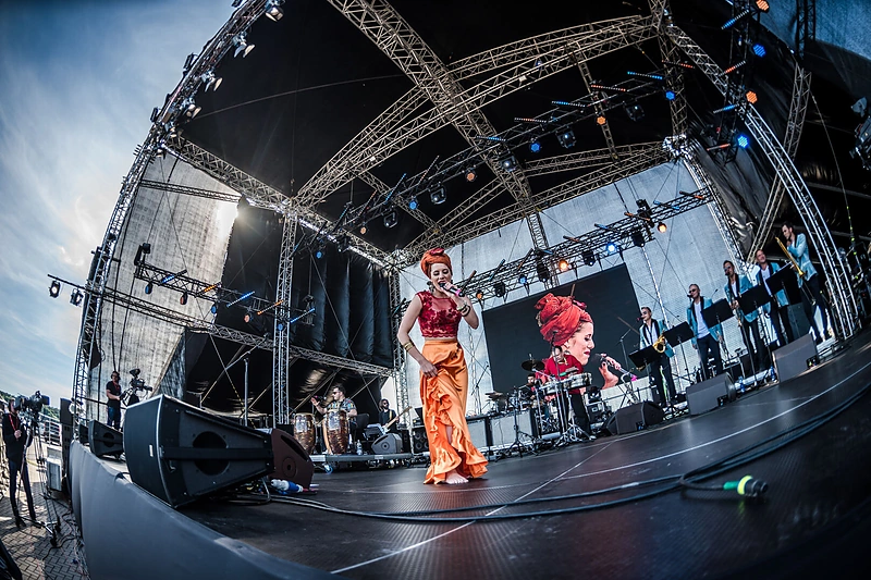 Klaipėdos džiazo festivalio akimirka