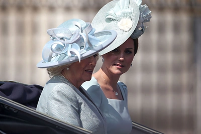 Kembridžo hercogienė Catherine ir Kornvalio hercogienė Camilla