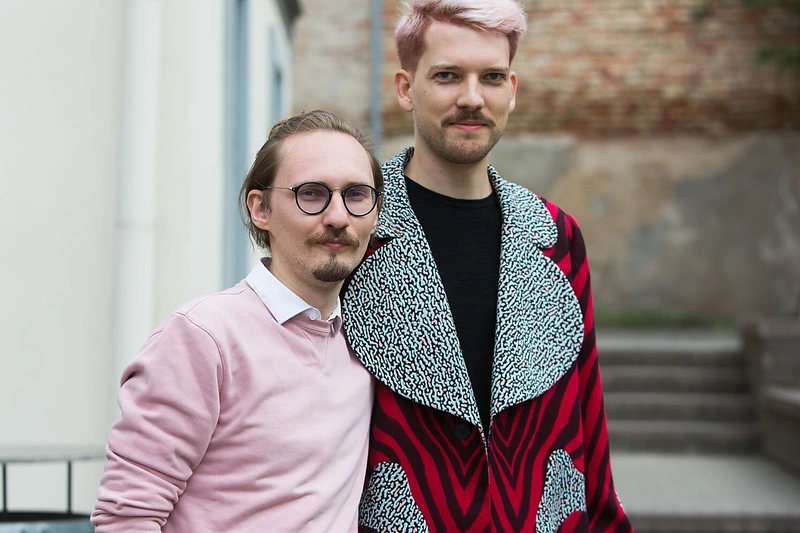 Romas Zabarauskas ir Ričardas Kornelijus Ražanskas