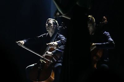 „Sidabrinės gervės“ apdovanojimų akimirka