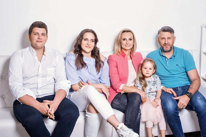 Darius Maskoliūnas su šeima
