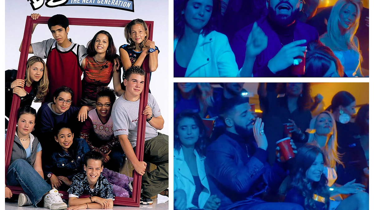 Drake'as sukvietė į klipo filmavimą visas serialo „Degrasis: Naujoji karta“ žvaigždes