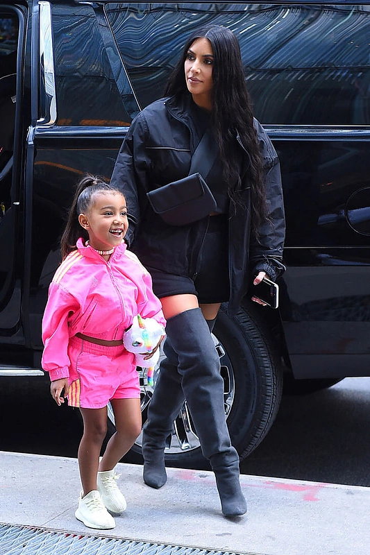 North West ir Kim Kardashian