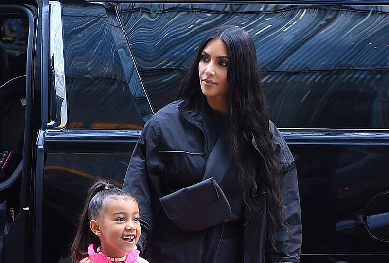 North West ir Kim Kardashian