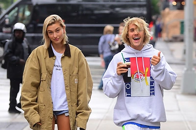 Justinas Bieberis ir Hailey Baldwin / Vida Press nuotr.