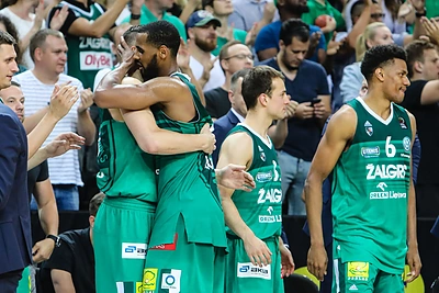 „Žalgirio“ pergalės džiaugsmo akimirkos