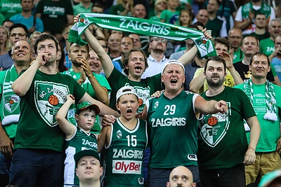 „Žalgirio“ pergalės džiaugsmo akimirkos