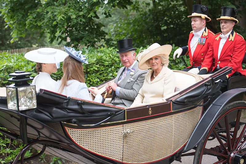 Princas Charlesas su žmona Camilla