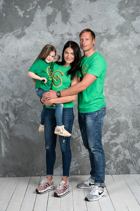 Dianos Lobačevskės ir Mindaugo Griškonio šeima tapo modeliais