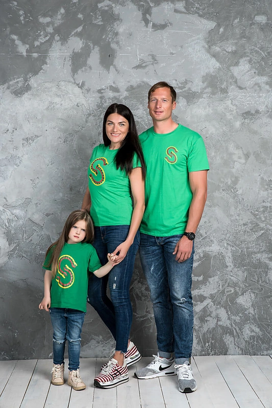 Dianos Lobačevskės ir Mindaugo Griškonio šeima tapo modeliais