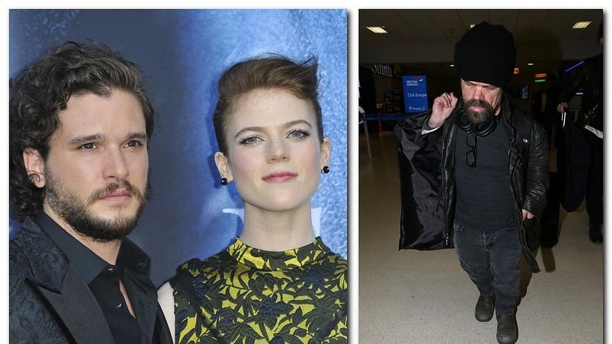 Peteris Dinklage'as atvyko į kolegų Kito Haringtono ir Rose Leslie vestuves