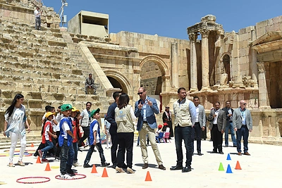 Princas Williamas viešėjo Jordanijoje