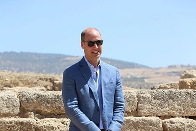 Princas Williamas viešėjo Jordanijoje