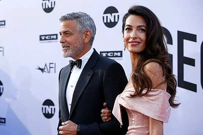 George'as ir Amal Clooney