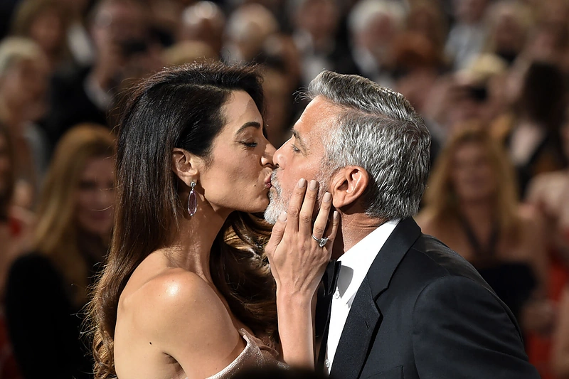 George'as ir Amal Clooney