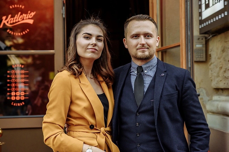 Aistė Kabašinskaitė ir Mantas Katleris