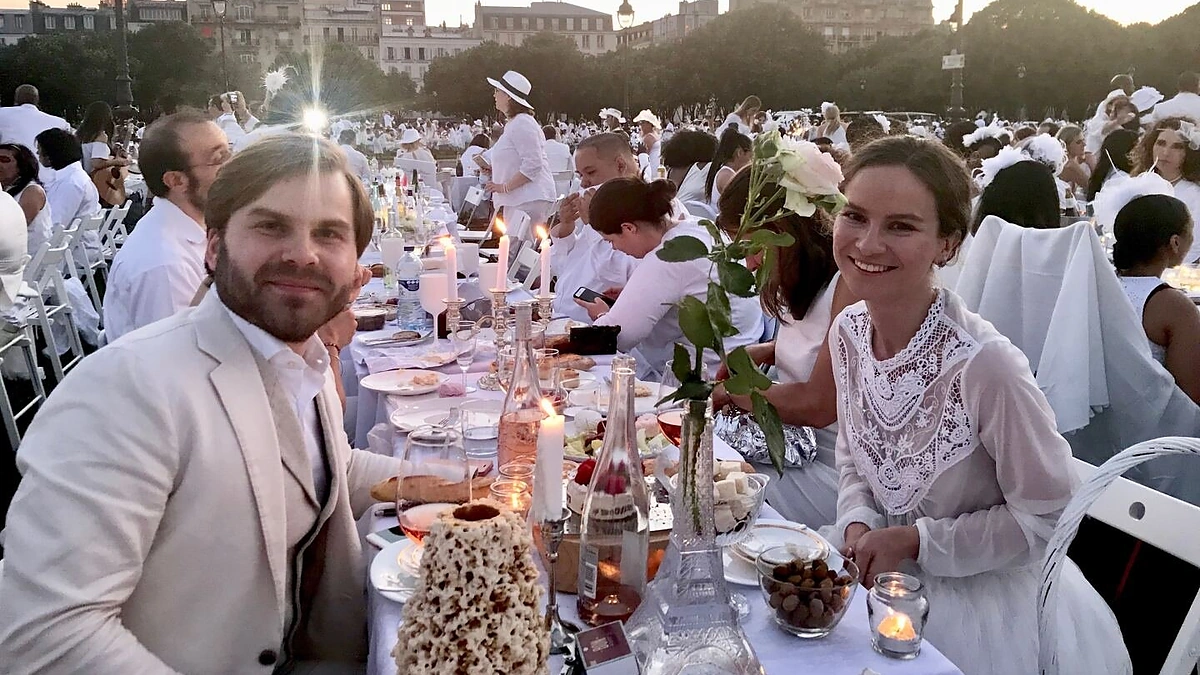 „Le Dîner en Blanc“ Vilniuje