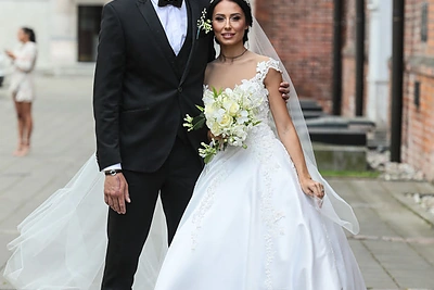 Gabrielės ir Ronaldo Rutkauskų vestuvės / Eriko Ovčarenko / BNS nuotr.