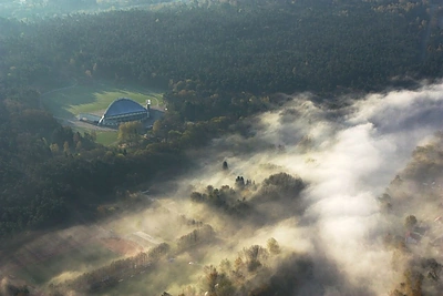 Kelionės oro balionu akimirka