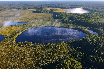 Kelionės oro balionu akimirka