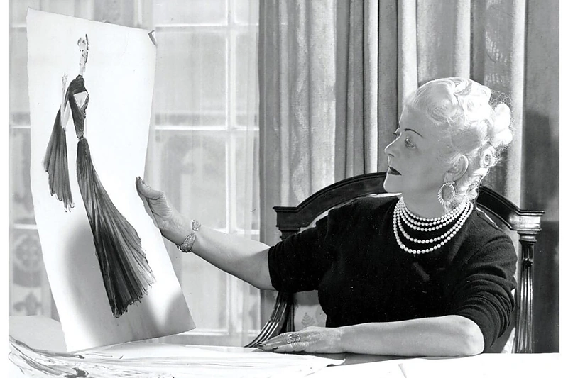 Romano Ricci prosenelė dizainerė Nina Ricci