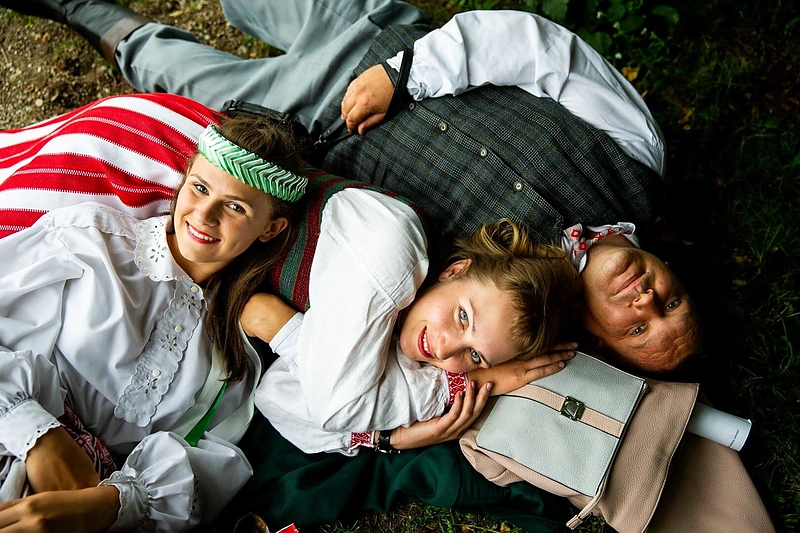 „Dainų šventės“ akimirka