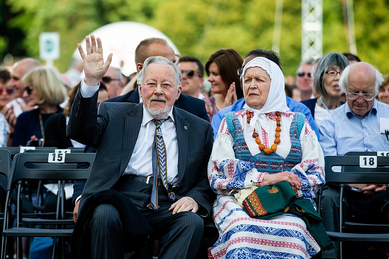 „Dainų šventės“ akimirka