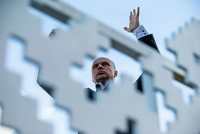 „Dainų šventės“ akimirka