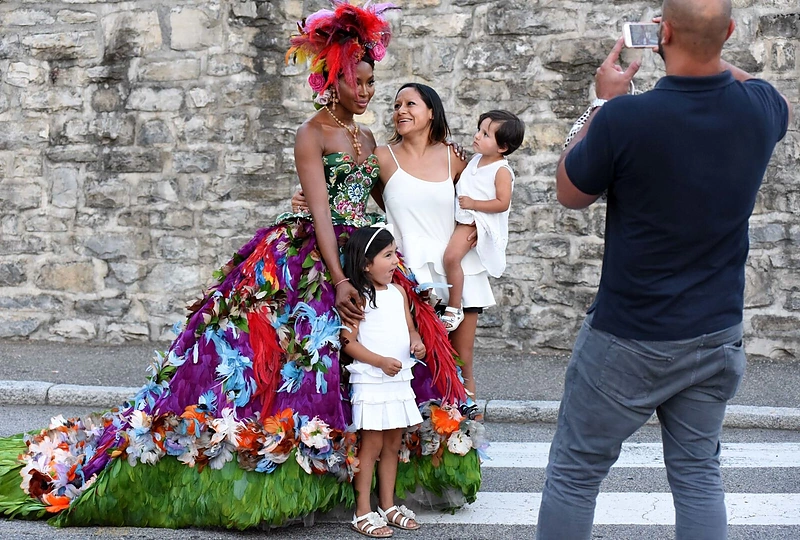 „Dolce & Gabbana“ aukštosios mados kolekcijos pristatymo akimirkos