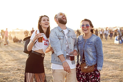 Lenkijoje vykstančio muzikos festivalio „Open'er“ akimirkos – trečia diena