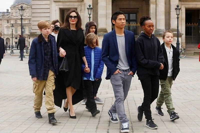 Angelina Jolie ir Bradas Pittas nesutaria dėl vaikų globos